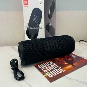 JBL Flip 6 Portable Bluetooth Portable Speaker System - Black